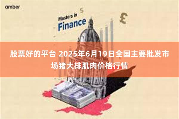 股票好的平台 2025年6月19日全国主要批发市场猪大排肌肉价格行情