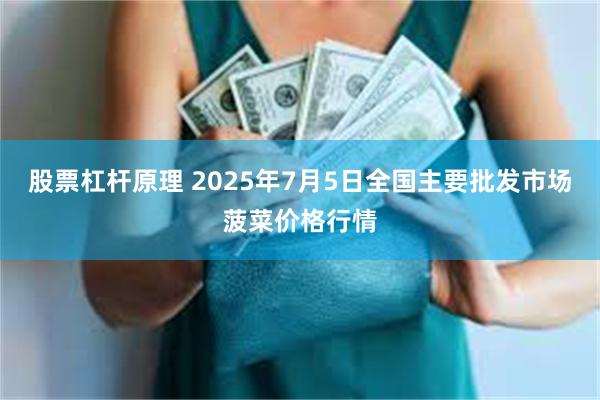 股票杠杆原理 2025年7月5日全国主要批发市场菠菜价格行情